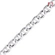 14K White Gold 11mm Anchor Link Bracelet