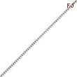 14K White Gold 1.2mm Box Chain