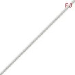 14K White Gold 1.6mm Cable Chain