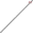 14K White Gold 1.8mm 16'' Solid Polished Spiga Chain