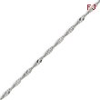 14K White Gold 2.00mm Singapore Chain