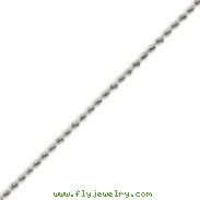 14K White Gold 2.0mm Handmade Regular Bracelet