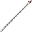 14K White Gold 2.5mm Franco Bracelet