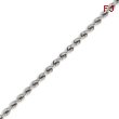 14K White Gold 4.0mm Handmade Regular Bracelet