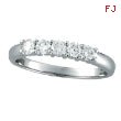 14K White Gold 5-Stone .50ct Diamond Ring