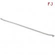 14K White Gold 7 1 4 Inch Diamond Tennis Bracelet