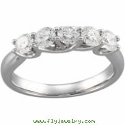 14K White Gold( Bridal Anniversary Band