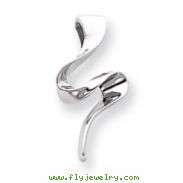 14k White Gold Chain Slide