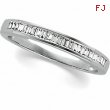 14K White Gold Diamond Anniversary Band