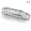 14K White Gold Diamond Anniversary Band