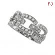 14K White Gold Diamond Fashion Ring