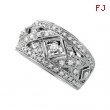 14K White Gold Diamond Fashion Ring