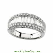 14K White Gold Diamond Ring  Diamond quality AA (I1 clarity G-I color)