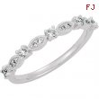 14K White Gold Diamond Ring  Diamond quality AA (I1 clarity G-I color)