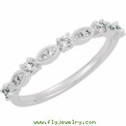 14K White Gold Diamond Ring  Diamond quality AA (I1 clarity G-I color)