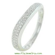 14K White Gold Diamond Ring