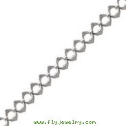 14K White Gold Holds Up To 29 2.25mm Stones Add-A-Diamond Tennis Bracelet Mounting