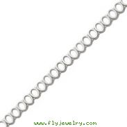 14K White Gold Holds Up To 31 2.5mm Stones Add-A-Diamond Tennis Bracelet Mounting