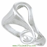 14K White Gold Metal Fashion Ring