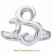 14K White Gold Metal Fashion Ring