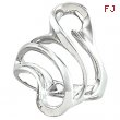 14K White Gold Metal Fashion Ring