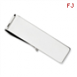 14k White Gold Money clip