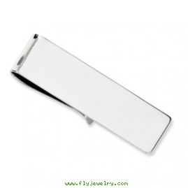 14k White Gold Money clip