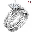 14K White Gold Sculptural 1 5 Ctw Dia Eternity Band