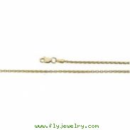 14K Yellow 07.00 INCH WHEAT CHAIN Wheat Chain