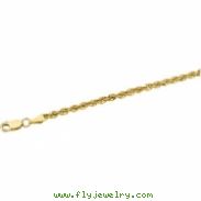 14K Yellow 18 INCH 03.00 MM ROPE CHAIN (REPLACING CH508) 03.00 Mm Rope Chain