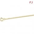 14K Yellow 18 INCH Solid Box Chain