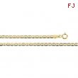 14K Yellow 20 INCH Anchor Chain