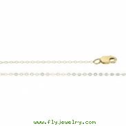 14K Yellow 24 INCH Lasered Titan Gold Curb Chain