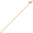 14K Yellow Gold 0.8mm Lite-Baby Rope Chain