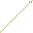 14K Yellow Gold 1.3mm Heavy-Baby Rope Chain