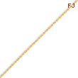 14K Yellow Gold 1.3mm Heavy-Baby Rope Chain