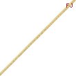 14K Yellow Gold 1.40mm Octagonal Snake Chain