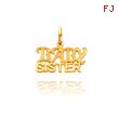 14K Yellow Gold 