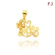 14K Yellow Gold 