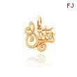 14K Yellow Gold 