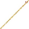 14K Yellow Gold 3.0mm Milano Rope Bracelet