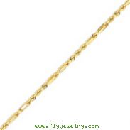 14K Yellow Gold 3.0mm Milano Rope Bracelet