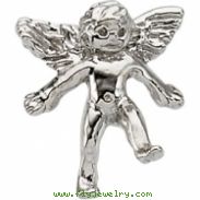 14K Yellow Gold Angel Lapel Pin