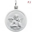 14K Yellow Gold Angel Pendant