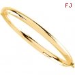 14K Yellow Gold Bangle Bracelet