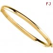 14K Yellow Gold Bangle Bracelet