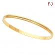 14K Yellow Gold Bangle Bracelet