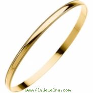 14K Yellow Gold Bangle Bracelet