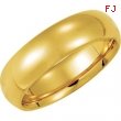 14K Yellow Gold Comfort Fit Band