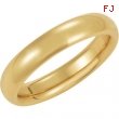 14K Yellow Gold Comfort Fit Band